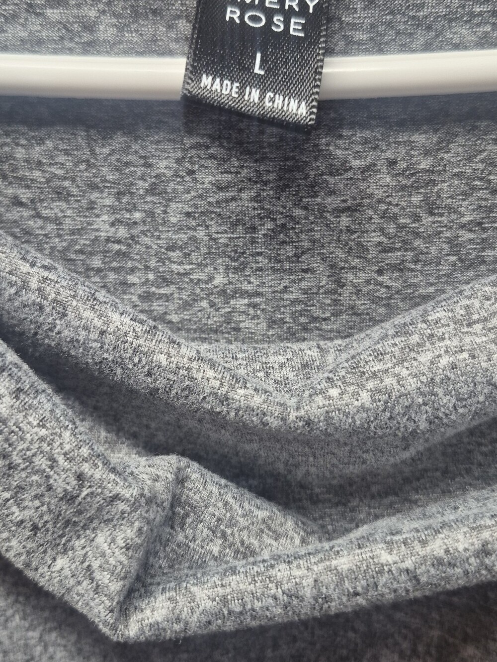 EMORY ROSE Grey Cowl Neck Long Sleeve Dress - Picture 4 of 4